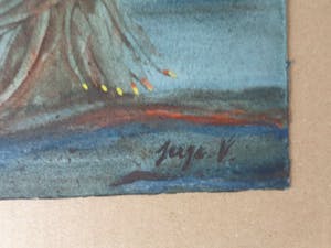 Serge Vandercam - Aquarel - Handgesigneerd !!! kopen? Bied vanaf 225!