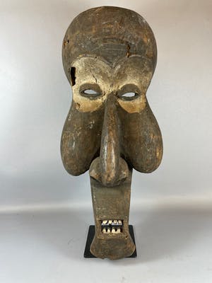 Dogon - Old Tribal used African Suku mask - Congo. kopen? Bied vanaf 45!