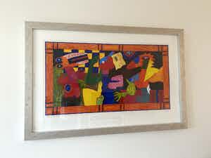 Clemens Briels - ALGUNOS GENTES HACEN LA COMÉDIA, OTROS NO verkocht voor € 200!