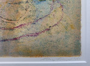 Thea Figee - monotype op papier - zonder titel - 2006 (UNIEK WERK) kopen? Bied vanaf 60!