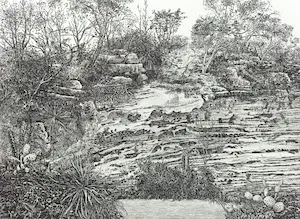 Han van Hagen - Chichen Itza, ets kopen? Bied vanaf 55!