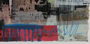 George Heidweiller - Zeefdruk, Cityscape 4 - Ingelijst (Groot) kopen? Bied vanaf 100!