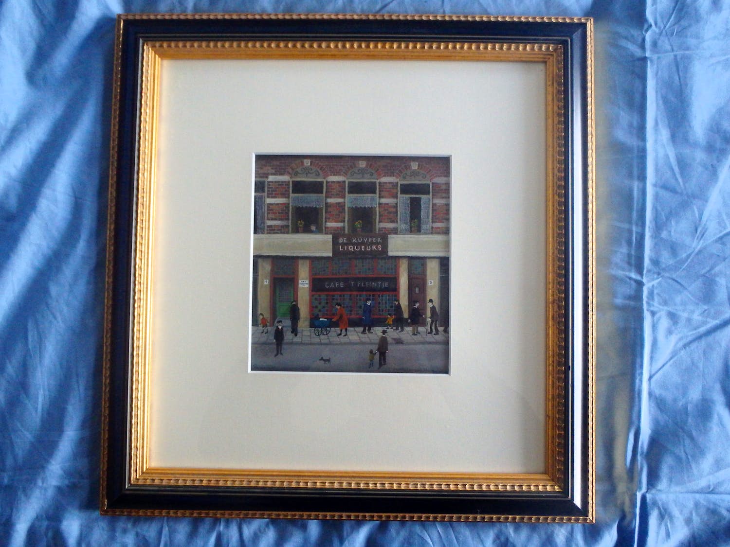 Ton van Riel - Café 't Pleintje, Veenkade, 's Gravenhage verkocht voor € 60!