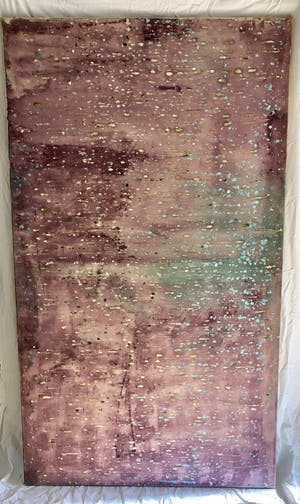 Niet of onleesbaar gesigneerd - Compositie op paars kopen? Bied vanaf 1!