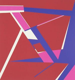 Philippe Morisson - Zeefdruk, Z.T. Abstract-geometrische compositie kopen? Bied vanaf 35!