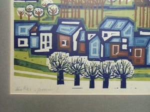 Akke Sins - JEKERDAL II // KLEURENLINOSNEDE VAN AKKE SINS kopen? Bied vanaf 50!