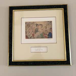 James Ensor - Les Sept Pêches capitaux (de zeven hoofdzonden) verkocht voor € 1870!