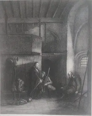 AcheterFrederik Hendrik Weissenbruch - Lithograaf, militaire scene.? Enchérissez de 30!