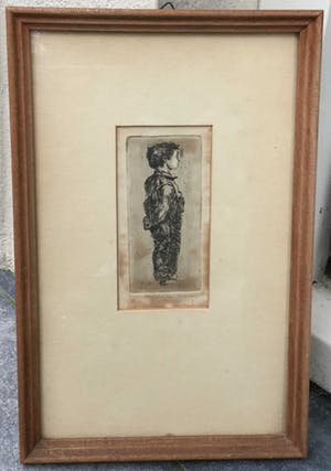 Martin van Waning - 64377-6, ets jongetje kopen? Bied vanaf 50!