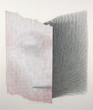 Henk van der Haar - Potlood en collage, Zonder titel - Ingelijst kopen? Bied vanaf 20!