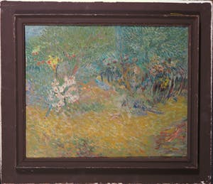 Reggi Scherpbier - Olieverf op karton, Zonder titel - Ingelijst kopen? Bied vanaf 50!