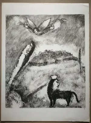 Marc Chagall - Uit La Bible. Heliogravure. kopen? Bied vanaf 1!