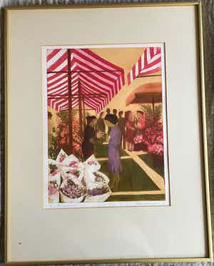 Willy Belinfante - Bloemenmarkt verkocht voor € 90!