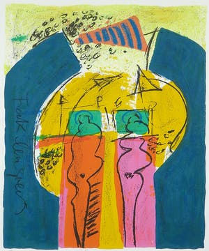 Frank Lengvenius - Zeefdruk, Samen - Ingelijst kopen? Bied vanaf 1!