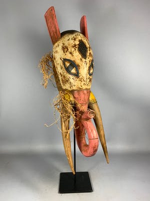 Dogon - African Guro mask - Ivory Coast. kopen? Bied vanaf 35!