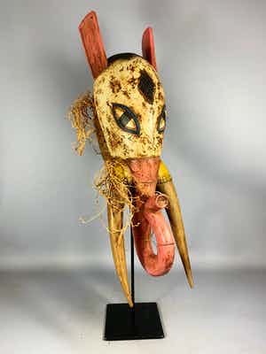 Dogon - African Guro mask - Ivory Coast. verkocht voor € 35!