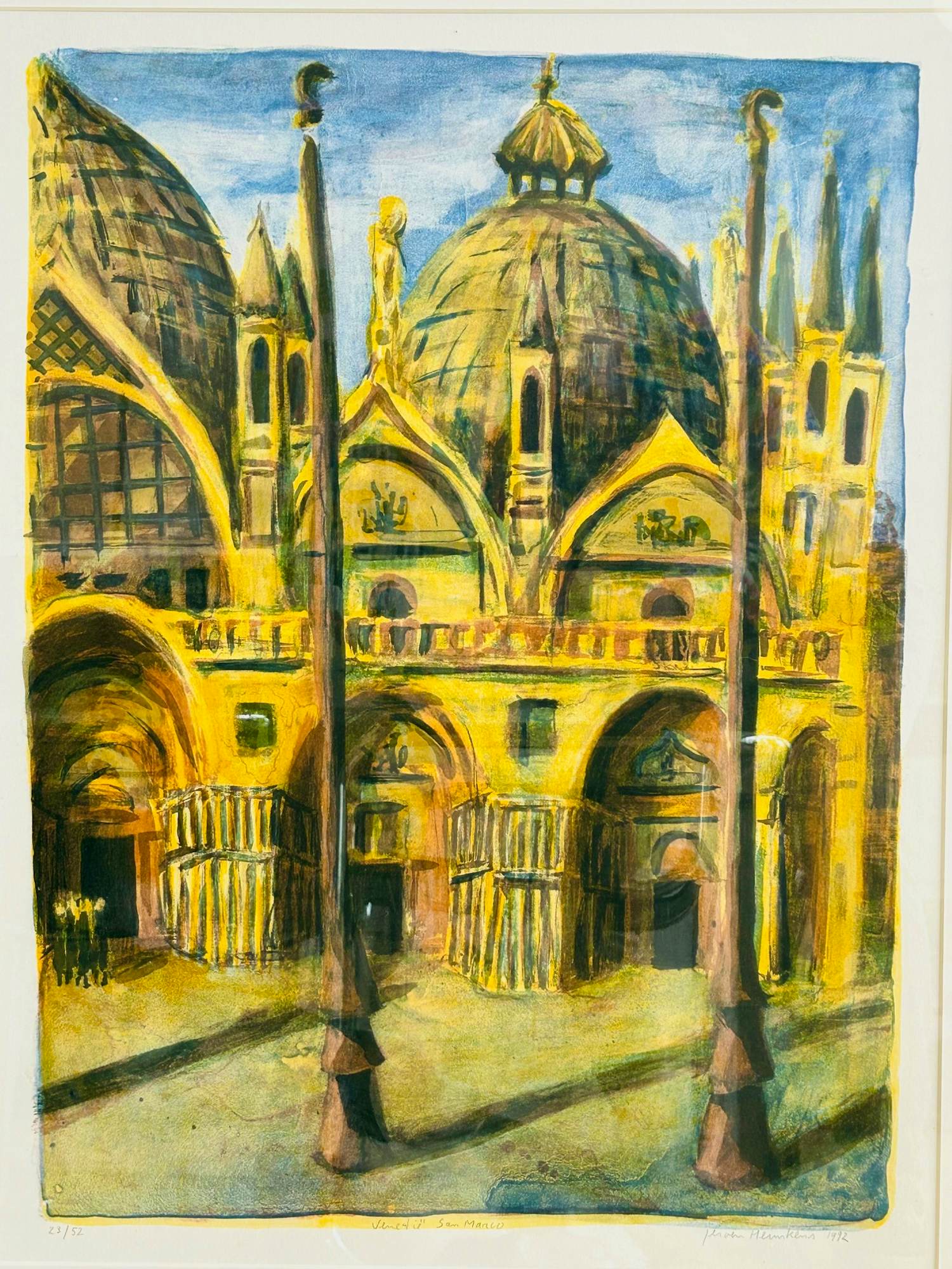 Buy Jeroen Hermkens - Venetië San Marco (met lijst!)? Bid from 125!