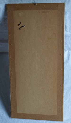 Niet of onleesbaar gesigneerd - Ingelijste houtsnede , Stadhuis van Veere kopen? Bied vanaf 1!