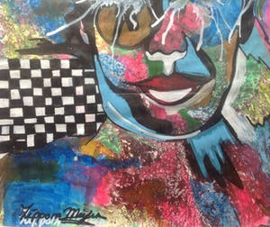 Zippora Sahanaja - Colourful Clown kopen? Bied vanaf 25!