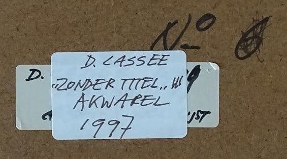 Dick Cassee - zonder titel kopen? Bied vanaf 325!
