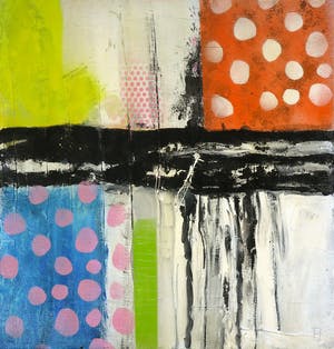 Philip Vencken - Olieverf op doek, Landscape Abstract kopen? Bied vanaf 1!