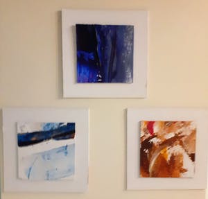 Piet van Riel - Kijkdoos met 15 schilderijtjes, origineel geschilderd kopen? Bied vanaf 99!