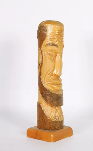 Niet of onleesbaar gesigneerd - Hout, Hoofd kopen? Bied vanaf 1!