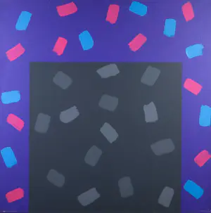 Hugo van Valkenburg - Acryl op doek, Het grijs van kleur (Groot) kaufen? Bieten Sie von 1!
