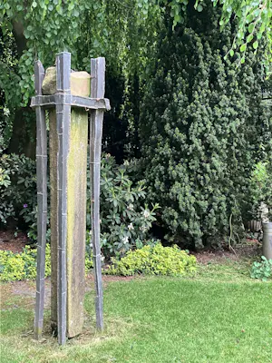 Herman Bartelds - tuinbeeld van Steen en Messing II kopen? Bied vanaf 1200!