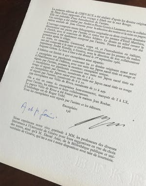 Hans Erni - Chevaux, 15 lithografieën, gesigneerd kopen? Bied vanaf 100!