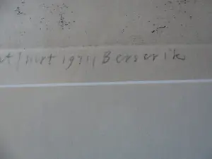 Herman Berserik - grote ets - 1971 kopen? Bied vanaf 80!