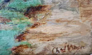 Niet of onleesbaar gesigneerd - omstreeks 1920 - olieverf "oud Voorschoten" in antieke handgesneden lijst kopen? Bied vanaf 1!