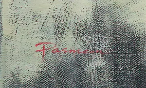 Berend Pasman - Acryl op canvasboard, Zonder titel - Ingelijst kopen? Bied vanaf 35!