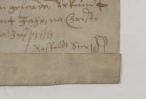 Niet of onleesbaar gesigneerd - Kaligrafische handgeschreven brief uit Duitsland - Ingelijst kopen? Bied vanaf 50!