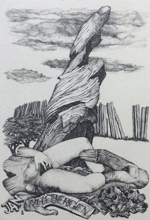 Lou Strik - C5033-6, Ex Libris Jan Rhiebergen kopen? Bied vanaf 75!