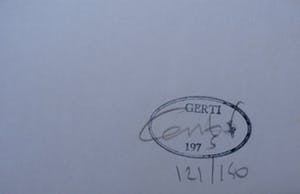 Gerti Bierenbroodspot - Litho: Labyrinth - 1975 kopen? Bied vanaf 75!