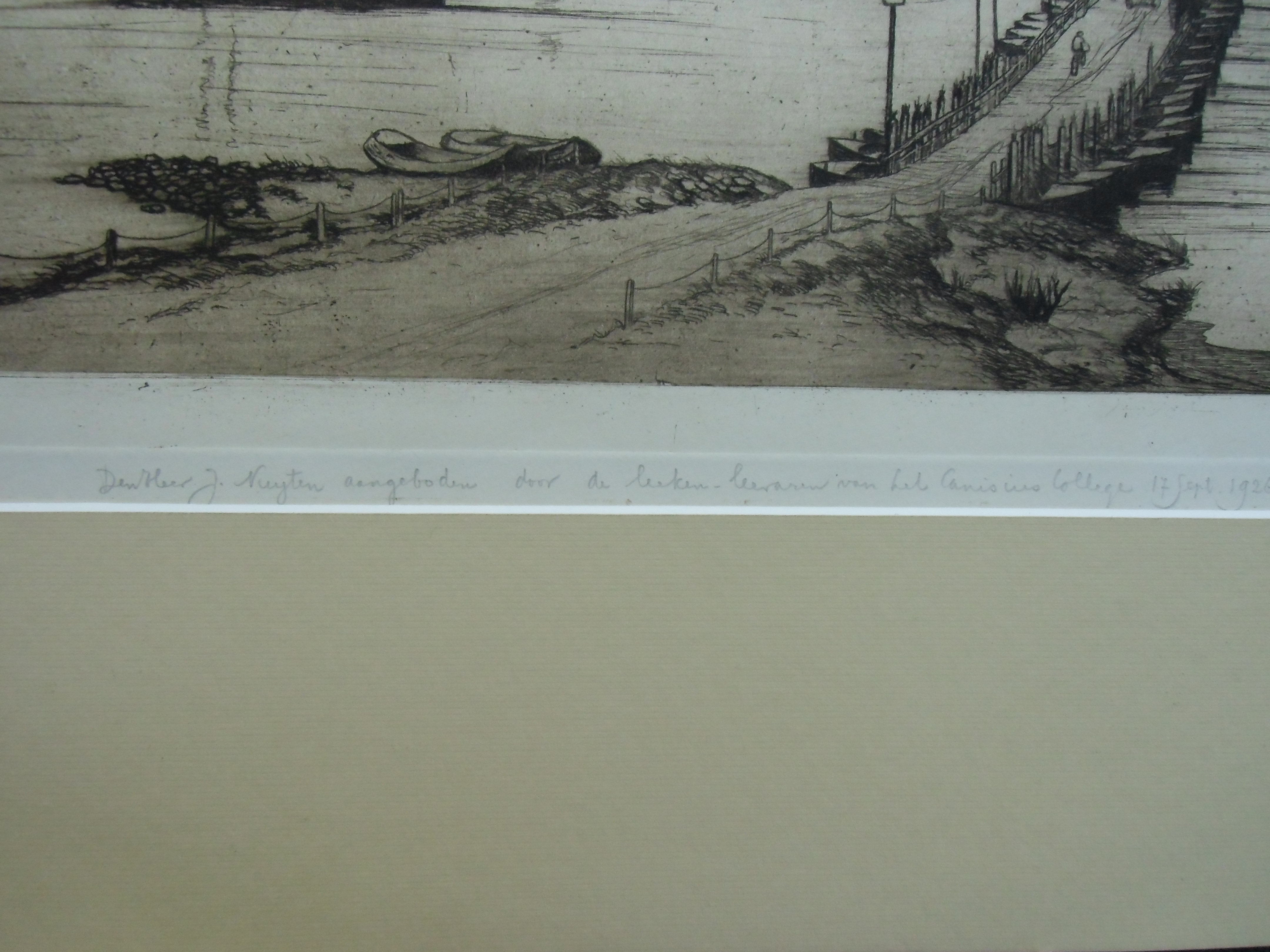 Eugene Lucker - GEZICHT OP NIJMEGEN /// ETS VAN EUGENE LÜCKER kopen? Bied vanaf 190!