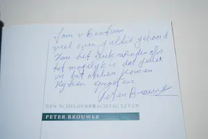 Peter Brouwer - Gesigneerd hardcover boek, 2005 kopen? Bied vanaf 25!