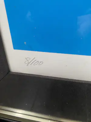 Karel Appel - Indigo Blue Singing Hands kopen? Bied vanaf 950!