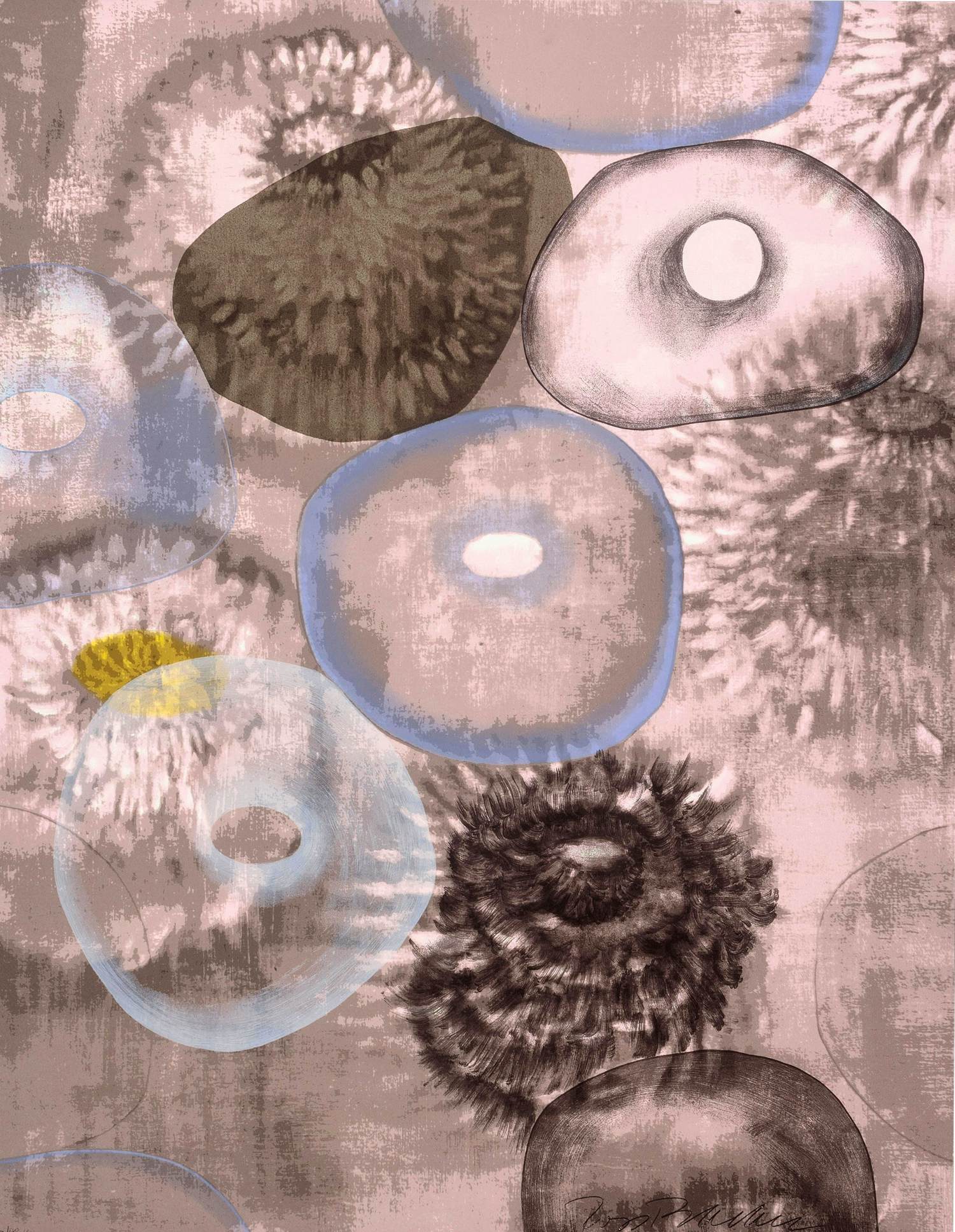 Ross Bleckner - „Happiness for Instance I" - Auflage von 5 - signiert - (108 x 83 cm) kopen? Bied vanaf 900!