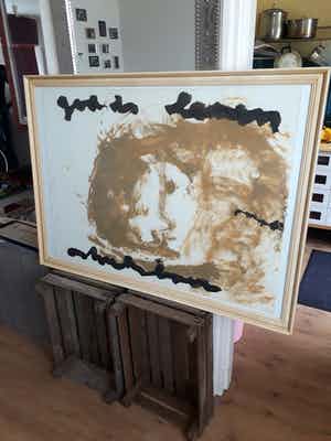 Anton Heyboer - god is leven verkocht voor € 200!