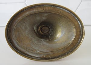 Niet of onleesbaar gesigneerd - Antieke Engelse Messing kandelaar kopen? Bied vanaf 1!