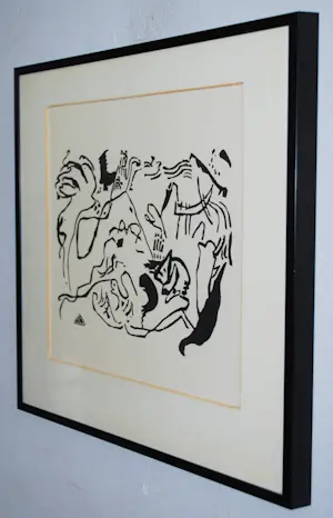 Wassily Kandinsky - originele houtsnede: Das jüngste gericht-Het laatste oordeel kopen? Bied vanaf 50!