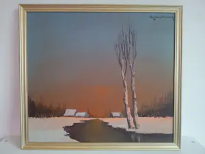 Buy Leo Jordaens - Winteravond? Bid from 45!