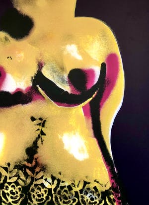 Herman Brood - Torso - Originele Handgesigneerde Zeefdruk kopen? Bied vanaf 1!