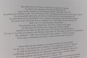 Vic Gentils - Apostolorum Limina + Brons Drieluik kopen? Bied vanaf 50!