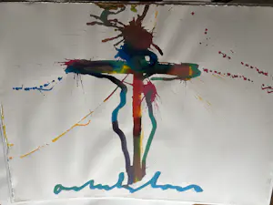 Anton Heyboer - Christus aan het kruis kopen? Bied vanaf 150!