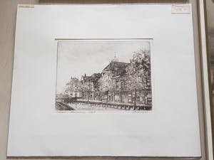 Niet of onleesbaar gesigneerd - Lot van 7 Verschillende prentjes - Gesigneerd kopen? Bied vanaf 1!