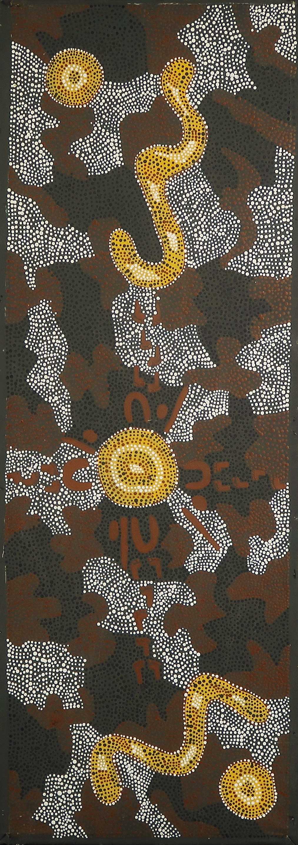 Gemieka Ivy Smith - Acryl op doek, Store worker (Aboriginal Art) kopen? Bied vanaf 100!