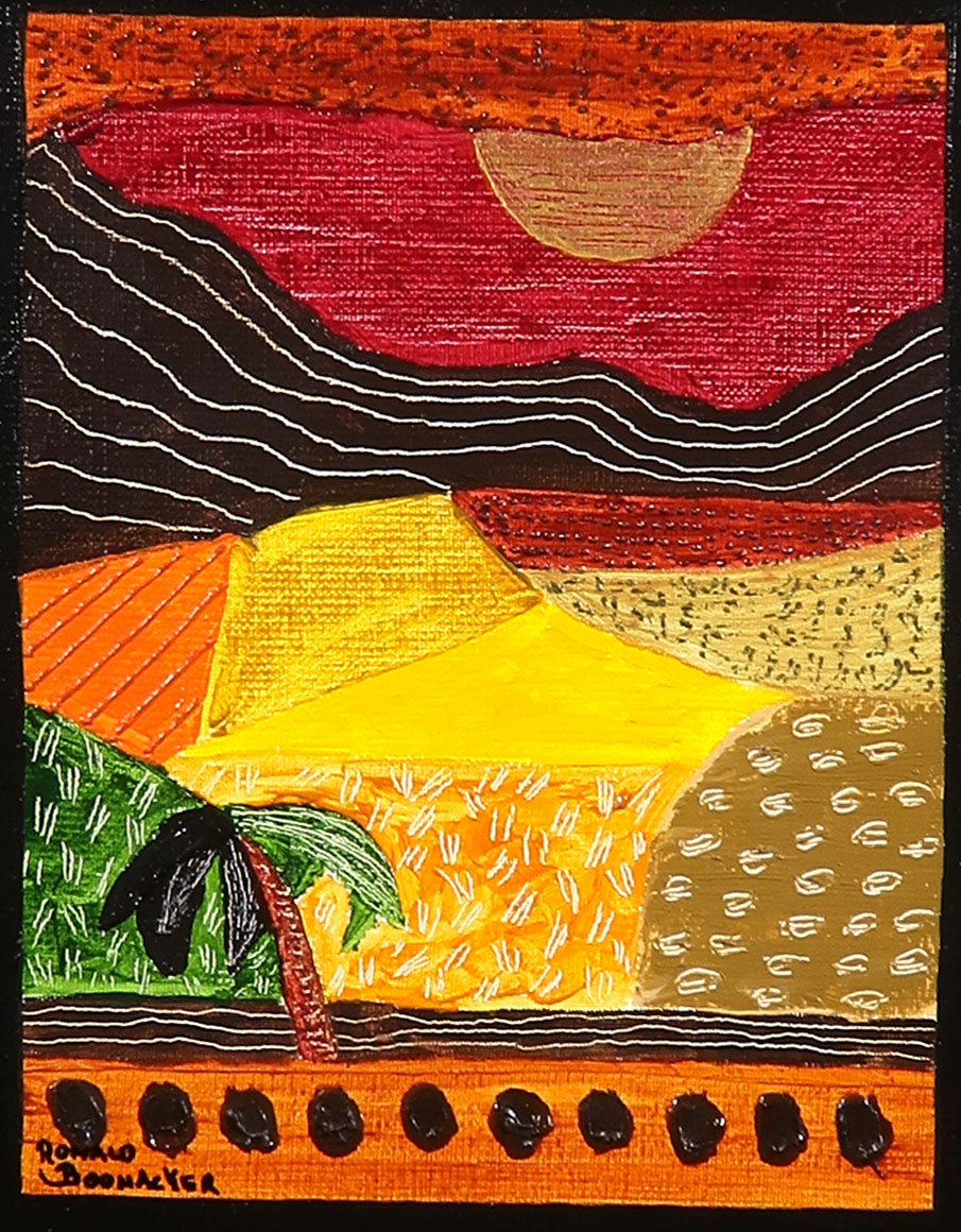 Ronald Boonacker - Acryl op doek, Tuscany Dream I - Ingelijst kopen? Bied vanaf 120!